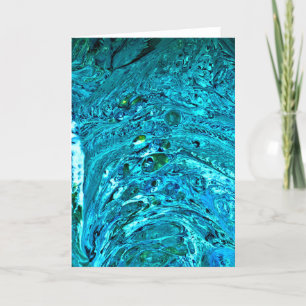 Cartão Abstrato Color Study 32, placa