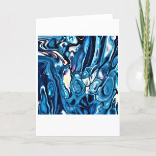 Cartão Abstrato Color Study 342, placa