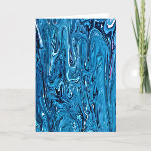 Cartão Abstrato Color Study 357, placa