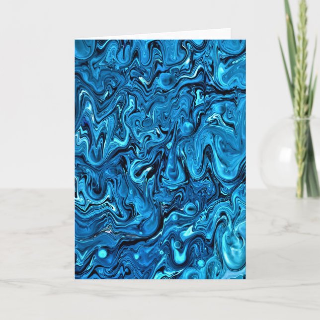 Cartão Abstrato Color Study 360, placa (Frente)