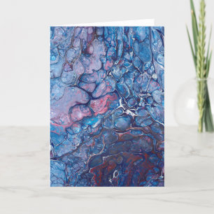 Cartão Abstrato Color Study 368, placa