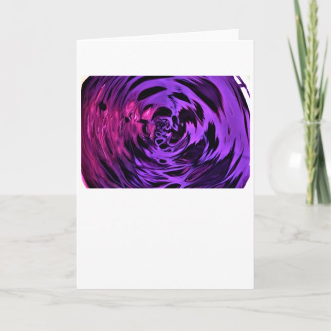 Cartão Abstrato Color Study 374, placa (Frente)