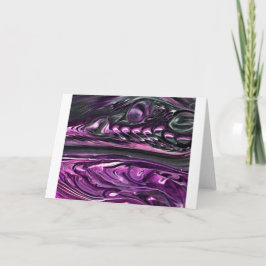 Cartão Abstrato Color Study 390, Card