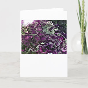 Cartão Abstrato Color Study 419.2, placa