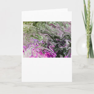 Cartão Abstrato Color Study 419, placa