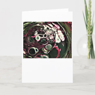 Cartão Abstrato Color Study 428, placa