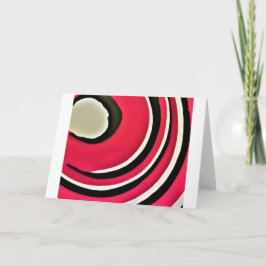 Cartão Abstrato Color Study 429, placa