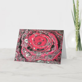 Cartão Abstrato Color Study 432, placa