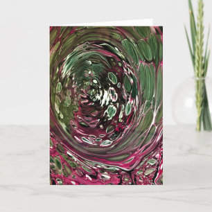 Cartão Abstrato Color Study 433, placa