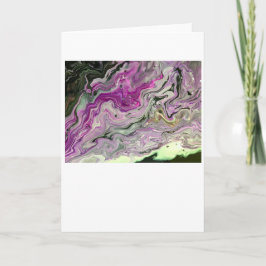 Cartão Abstrato Color Study 442, Card