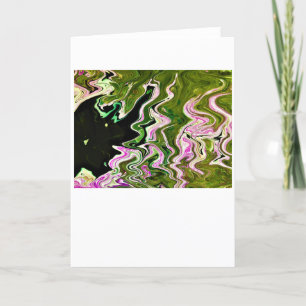 Cartão Abstrato Color Study 451, placa