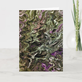 Cartão Abstrato Color Study 467, placa