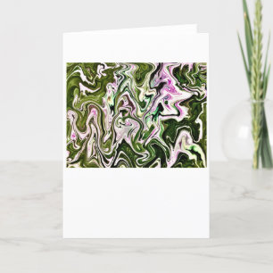 Cartão Abstrato Color Study 476, placa