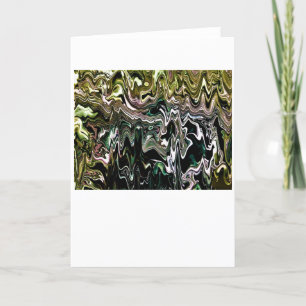 Cartão Abstrato Color Study 477, placa