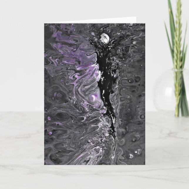 Cartão Abstrato Color Study 503, placa (Frente)