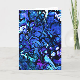 Cartão Abstrato Color Study 77, placa