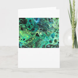 Cartão Abstrato Color Study 82, placa