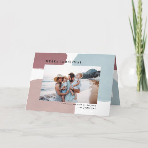 Cartão Abstrato colorida fotografia de férias pintada