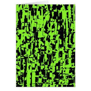 Cartão Abstrato Crackle