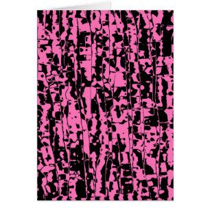 Cartão Abstrato Crackle