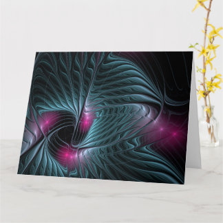 Cartão Abstrato de Fantasy Fractal Poster