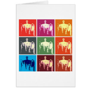 Cartão Abstrato do Memorial Lincoln