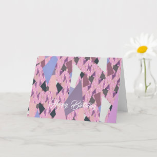 Cartão Abstrato DO SUNSET SAILS