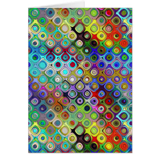 Cartão Abstrato Espectro de Formas