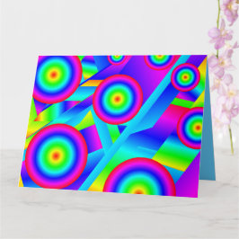 Cartão Abstrato Music