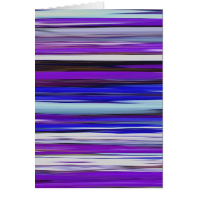 Cartão Abstrato nº 2: Desfocamento do Ultravioleta (Frente)