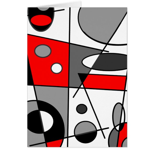 Cartão Abstrato nº 35 (Frente)