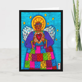 Cartão Abundant Bessings Radiant Heart Angel Card