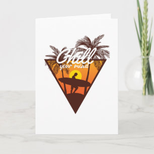 Cartão Acalme sua mente