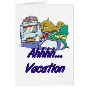 Cartão Acampamento de Férias Ahh