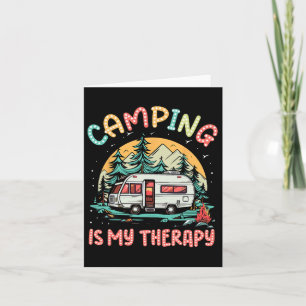 Cartão Acampamento É Minha Família De Camp De Verão De Ca