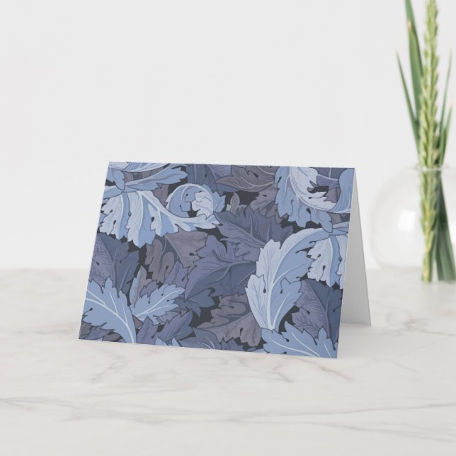 Cartão Acanthus, William Morris Card (Frente)