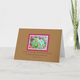 Cartão Ação de Graças de Autumn Bramble