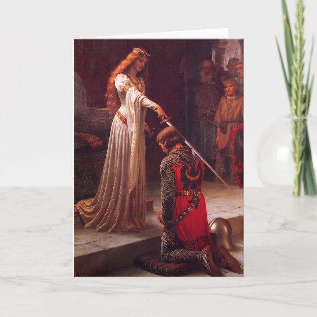 Cartão Accolade - O Cavaleiro (Frente)