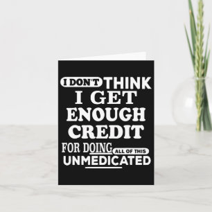 Cartão Acho que não tenho créditos suficientes para fazer