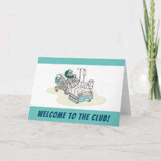 Cartão Acidente de motocicleta fique bem tranquilo