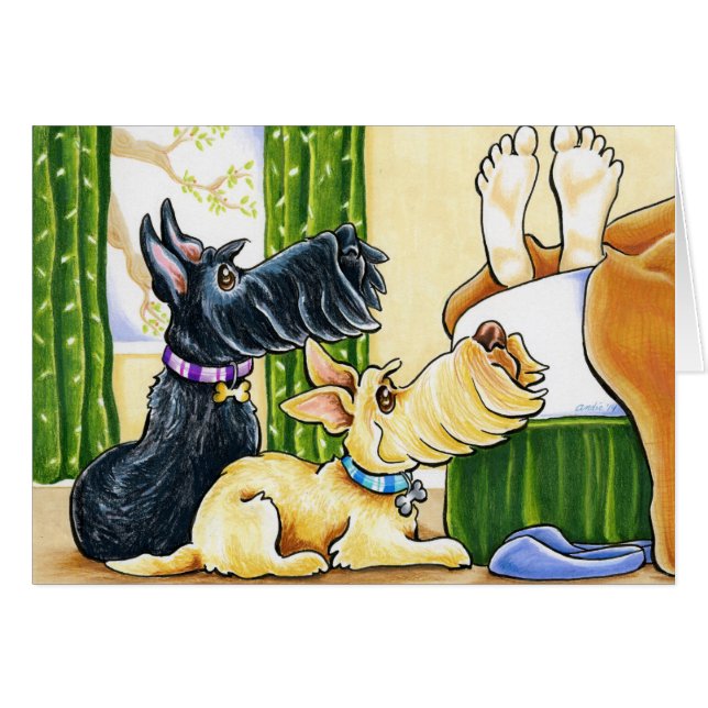 Cartão Acima Ainda (Frente Horizontal)