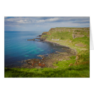 Cartão Acima da calçada do gigante