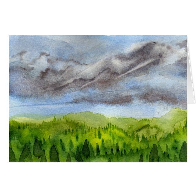 Cartão Acima Da Minha Cabeça N.º 1 (Frente Horizontal)