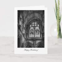 Acima do altar da capela - feliz aniversario