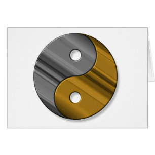 Cartão aço e latão