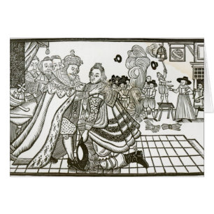 Cartão Acolhimento Casa do príncipe Charles da espanha,