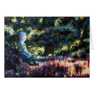 Cartão Acordando Budda