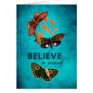 Cartão Acredite em o senhor mesmo