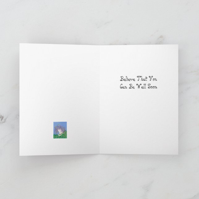 Cartão Acredite, Seja Saudável (Interior)