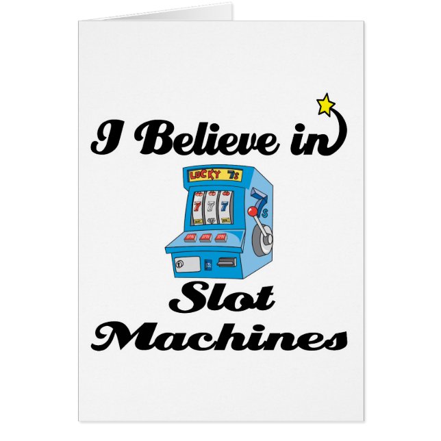 Cartão acredito em máquinas de slot (Frente)